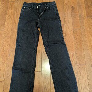 Aeropostale Baggy 90s Straight Leg Midrise Jeans